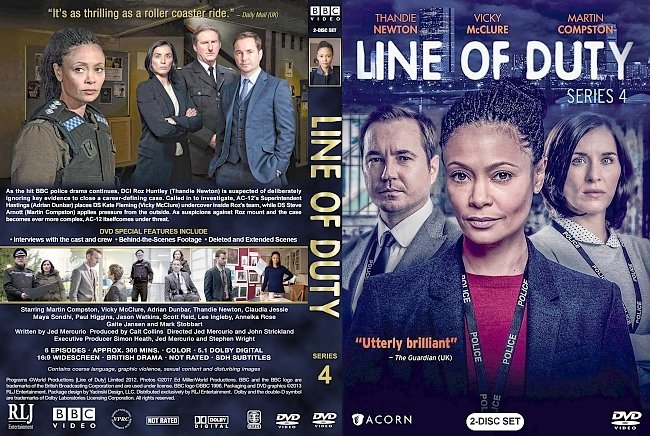 Line of Duty – Series 4 (2017) Covers 