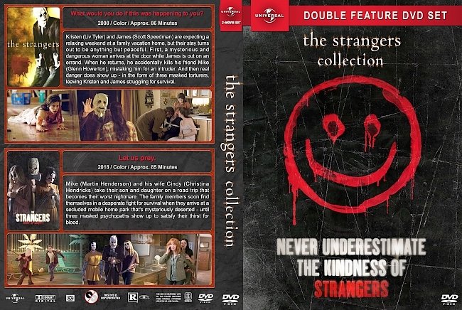 dvd cover The Strangers Collection (2008-2018) R1 Custom DVD Cover