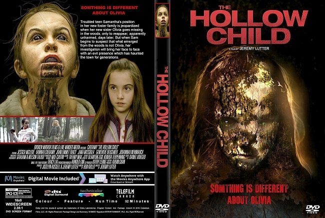 dvd cover The Hollow Child (2017) R1 Custom DVD Cover & Label