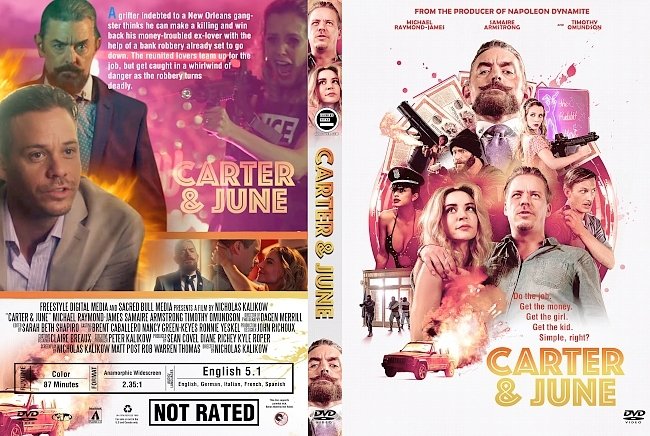 dvd cover Carter & June (2017) R1 Custom DVD Cover