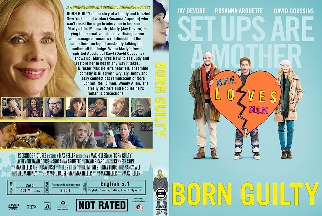 dvd cover Born Guilty (2017) R1 Custom DVD Cover