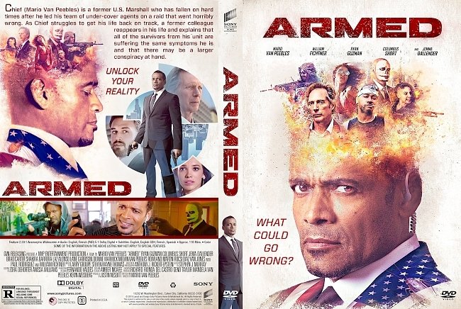 Armed (2018) R1 Custom DVD Cover 