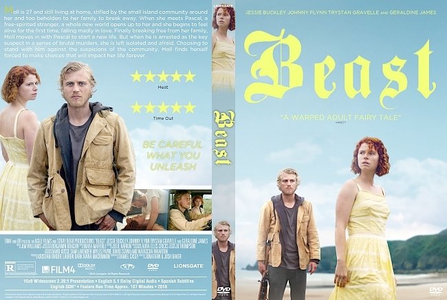 BEAST (2018) R1 Custom DVD Cover 