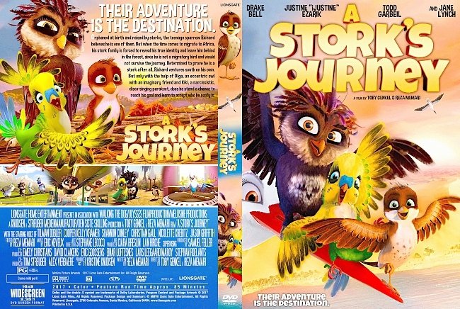 A Stork’s Journey (2017) R1 Custom DVD Cover 
