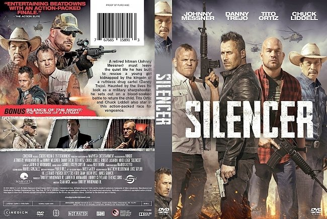 Silencer (2018) R1 Custom DVD Covers 