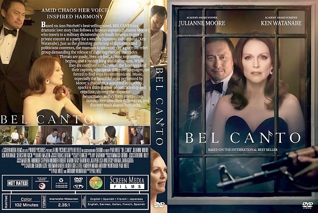 Bel Canto (2018) R1 Custom DVD Cover 