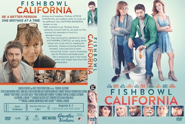 Fishbowl California (2018) R1 Custom DVD Cover 