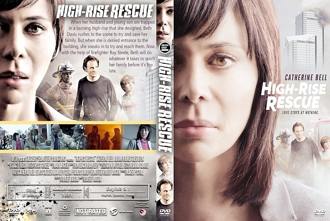 High-Rise Rescue (2017) R1 Custom DVD Cover 
