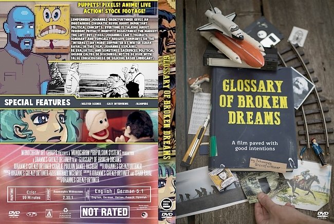 Glossary of Broken Dreams (2018) R1 Custom DVD Cover 