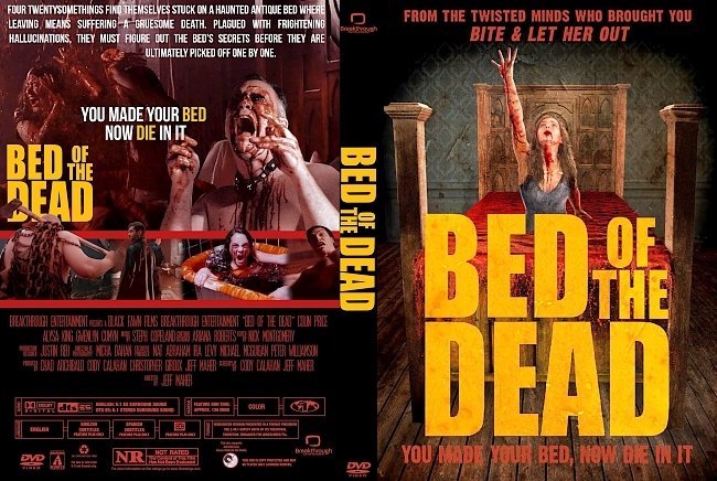 Bed of the Dead (2016) R1 Custom DVD Cover 