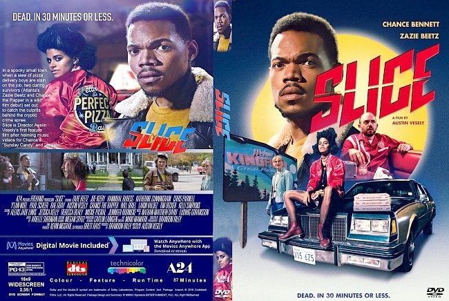 Slice (2018) R1 CUSTOM DVD Cover & Label 