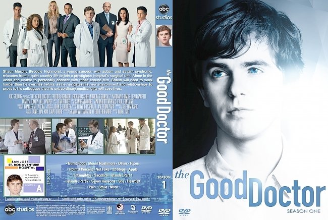 The Good Doctor – Season 1 (2018) R1 Custom DVD Cover & Labels 