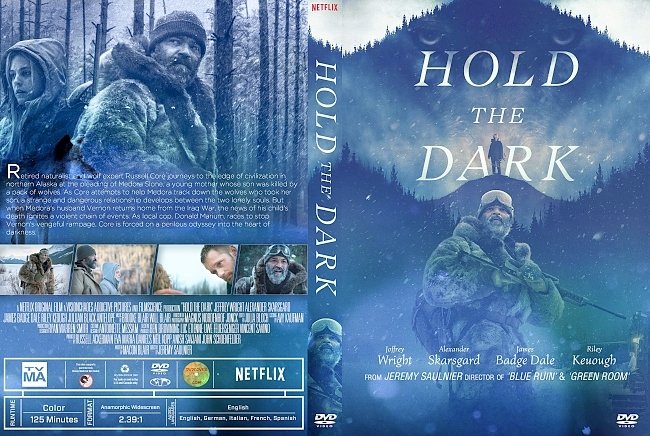 Hold the Dark (2018) R1 Custom DVD Cover 
