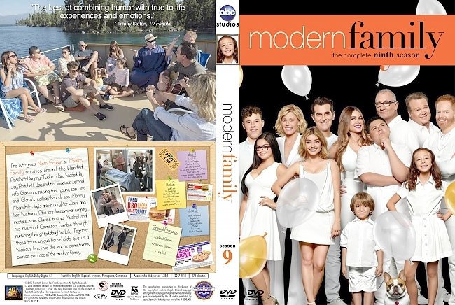 Modern Family – Season 9 (2016) R1 Custom DVD cover & Labels 