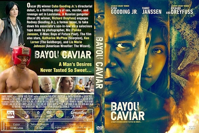 Bayou Caviar (2018) R1 Custom DVD Cover 