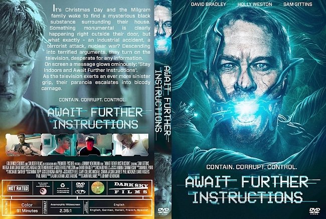 Await Further Instructions (2018) R1 Custom DVD Cover 