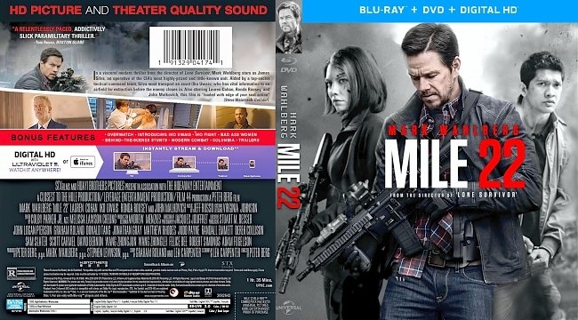 Mile 22 Bluray Cover 