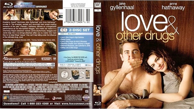 Love & Other Drugs Bluray Cover 