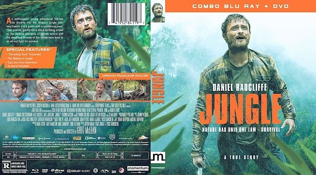 dvd cover Jungle Bluray Cover