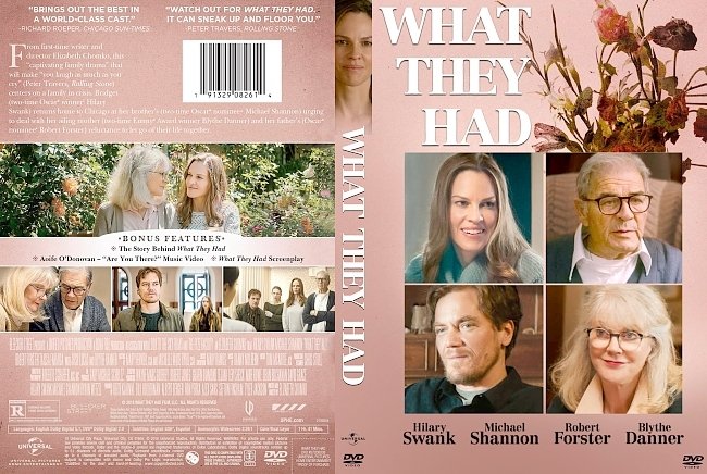 What They Had DVD Cover 