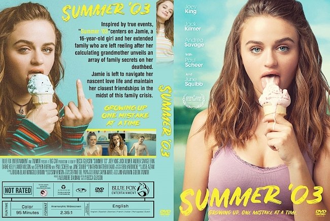 dvd cover Summer '03 DVD Cover