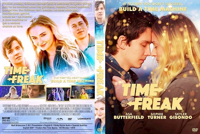 dvd cover Time Freak DVD Cover