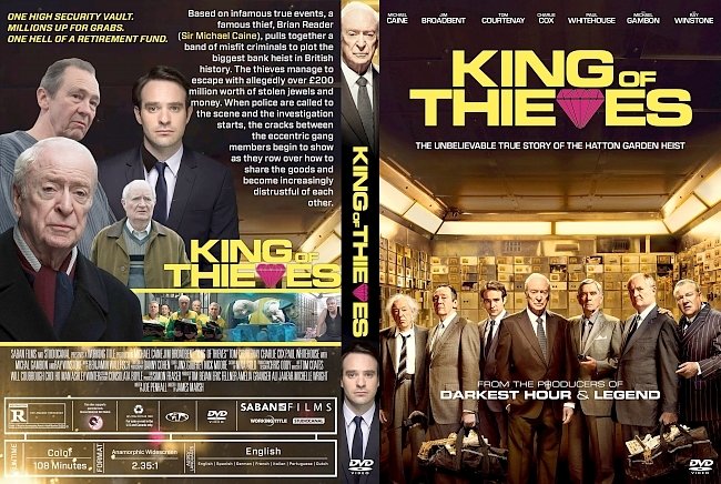 dvd cover King of Thieves DVD Cover