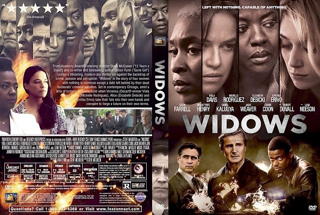 dvd cover Widows DVD Cover