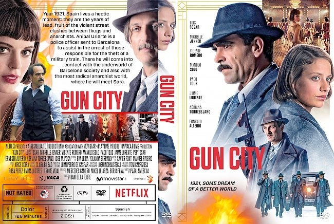 Gun City (La Sombra De La Ley) DVD Cover 