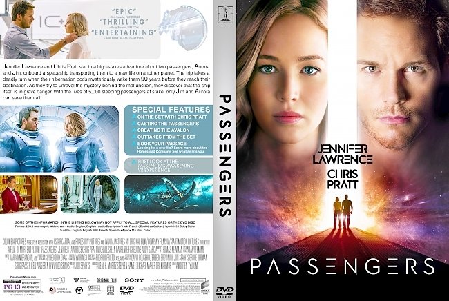 dvd cover Passengers DVD Cover