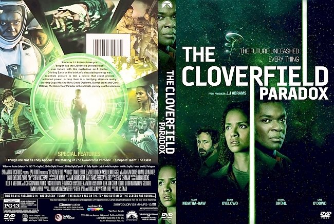 dvd cover The Cloverfield Paradox DVD Cover