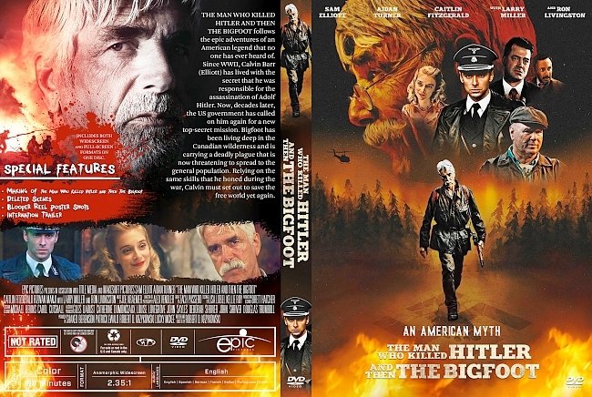 dvd cover The Man Who Killed Hitler and Then The Bigfoot DVD Cover