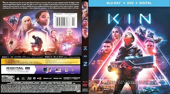 dvd cover Kin Bluray Cover
