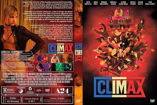 dvd cover Climax DVD Cover