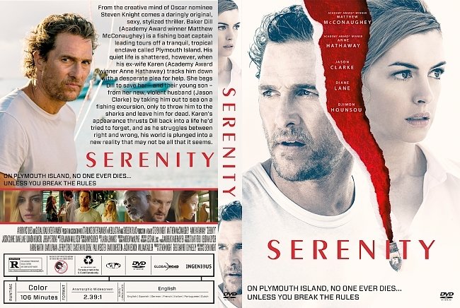 dvd cover Serenity DVD Cover