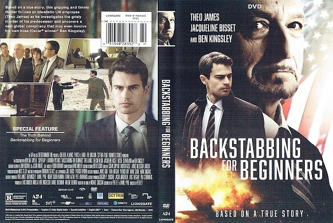 dvd cover Backstabbing for Beginners DVD Cover