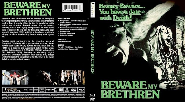 dvd cover Beware My Brethren Bluray Cover