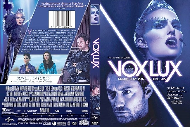dvd cover Vox Lux DVD Cover