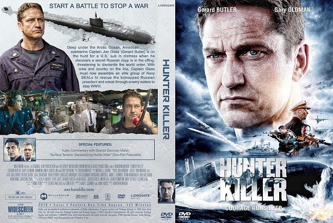 dvd cover Hunter Killer DVD Cover