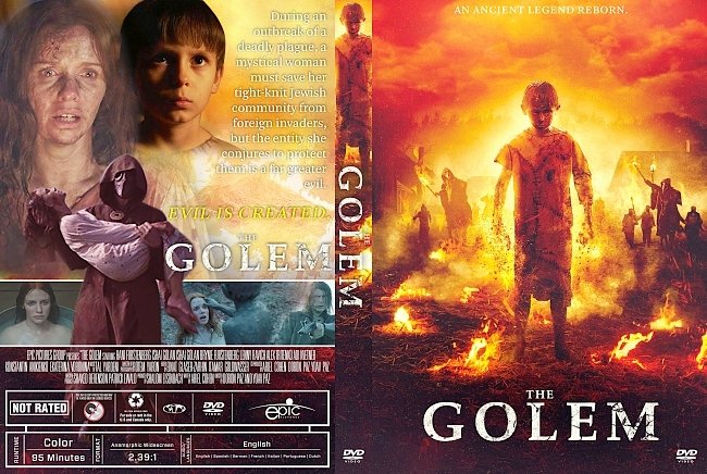 dvd cover The Golem DVD Cover