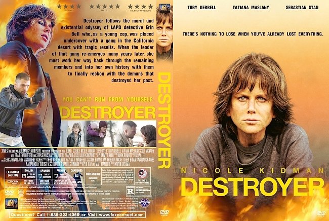 dvd cover Destroyer DVD Cover