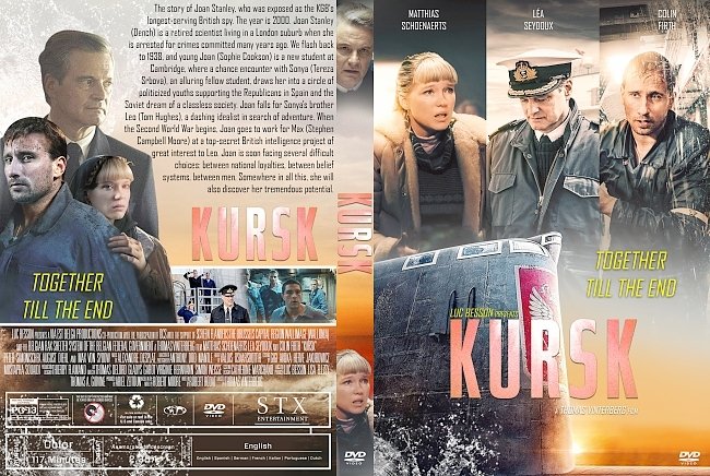 dvd cover Kursk DVD Cover