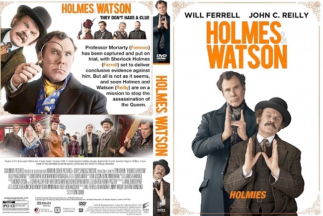 dvd cover Holmes & Watson DVD Cover