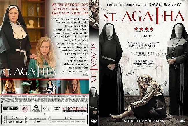 dvd cover St. Agatha DVD Cover