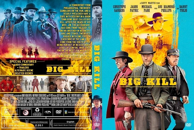 dvd cover Big Kill DVD Cover