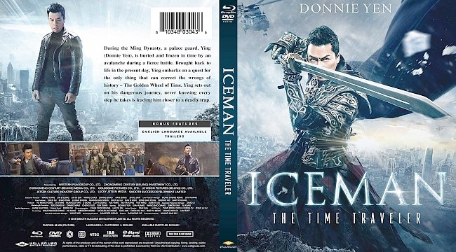 Iceman: The Time Traveller Bluray Cover 