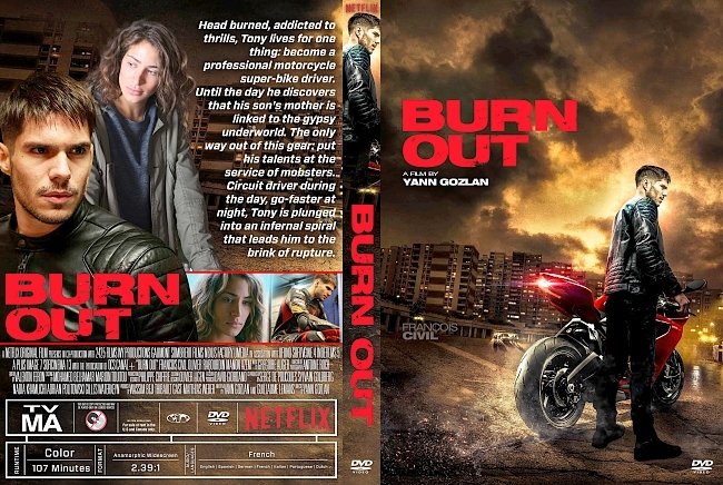 dvd cover Burn Out DVD Cover