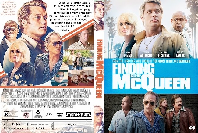 dvd cover Finding Steve McQueen DVD Cover
