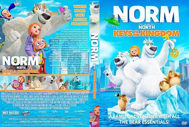 Norm of the North: Keys to the Kingdom DVD Cover 