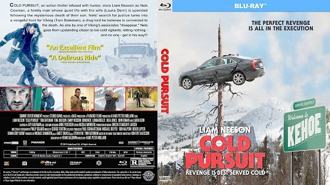 Cold Pursuit Bluray Cover 